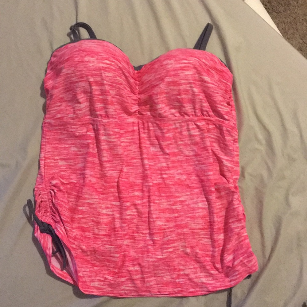 Pink Free Country Tankini Top